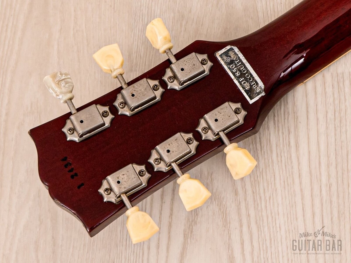 ギター Greco EGF-850 1981 1981 Greco Super Real EGF850 Flame Top Burst Standard