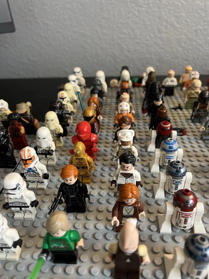 Lego Star Wars Mini Figura Lote 160+ Monifiguras Completas Storm Troopers Mando Foto 3 de 4