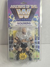 Goldberg Masters of the WWE Universe MOTU Action Figure Toy W  Protector New