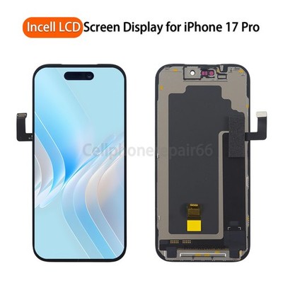 For iPhone 17 Pro LCD Display Touch Screen Digitizer Replacement Assembly Part