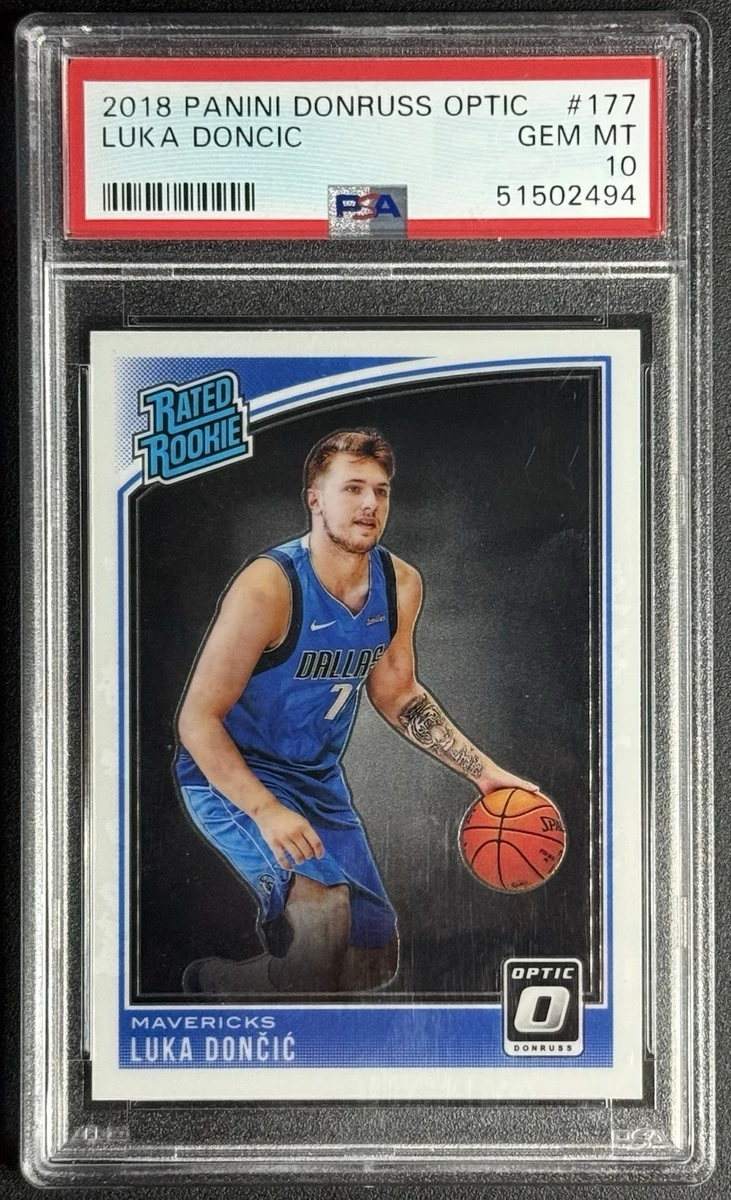 luka doncic graded rookie card Luka Dončić 10 Graded Basketball Rookie Sports Trading Cards & Accessories  for sale