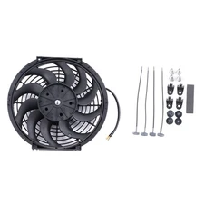 12" Universal Electric Condenser Replacement Radiator Cooling Fan Assembly