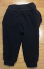GAP Baby Jogger Pants Black 2-11 Months Solid Pattern Elastic Waist Drawstring — photo 3