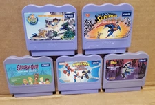 Lot of 5 VTech V.Smile /V Smile Pocket Learning System Video Games