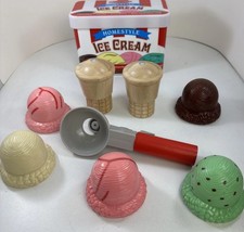 Melissa Doug Scoop Stack Ice Cream Set Magnetic Play extra Ice Cream