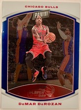 2023-24 Panini Player of the Day Blue /50 DeMar DeRozan #6