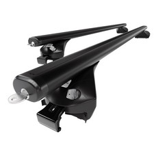 Barres de toit en aluminium pour Audi A3 8V 5p (2013-2020) A noir rails intégrés