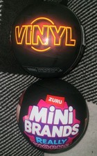 ZURU Mini Brands Really Works Capsule Mystery Blind Pack Lot of 2 Vinyl Record