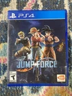 Jump Force (Sony PlayStation 4, PS4) W/ Case Art. Tested & Working