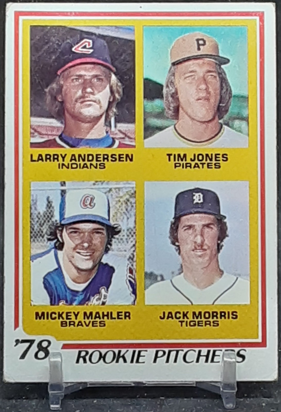 JACK MORRIS 1978 TOPPS ROOKIE TIGERS QQ