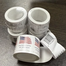 2025 Newest 3 rolls of 100 USPS-Postage Free Ship!!-300 PCS-Special Sale!!