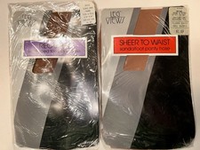 Hosiery Pantyhose Vintage Various Makers/Colors USA Sm-Med 7Pair Lot SeePics 