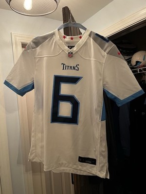Nike NFL Tennessee Titans  K  Nick Folk #6 White Jersey Size M