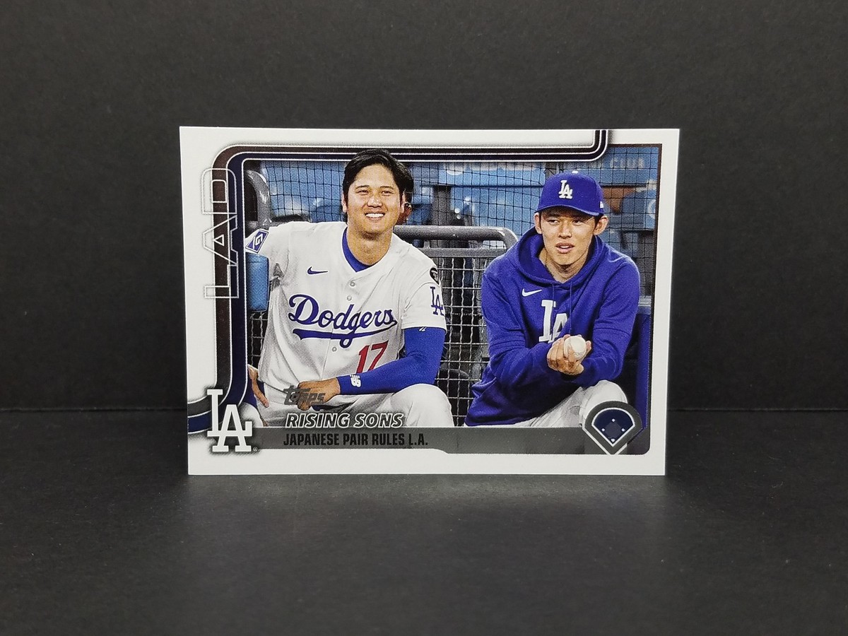 2025 Topps #US269 Veteran Combos - Shohei Ohtani & Roki Sasaki (RC