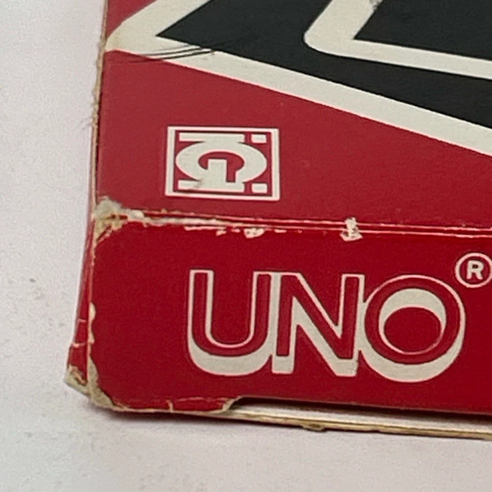 UNO Card Game Ages 7+ Family Red Box Classic Fun Vintage Collectible - Image 3 of 4
