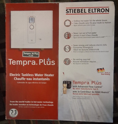 Stiebel Eltron Tempra 20 Plus 19.2kW 240V 80A Tankless, Digital Display