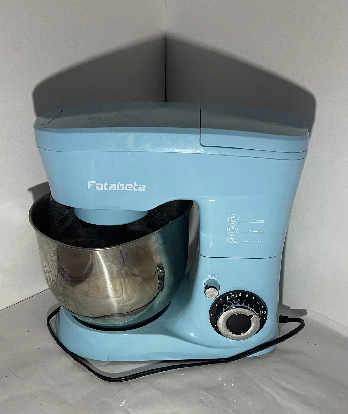 Fatabeta 1000W Stand Mixer, 5.5QT Kitchen Mixer with Dough Hook, Whisk and
Opens in a new window or