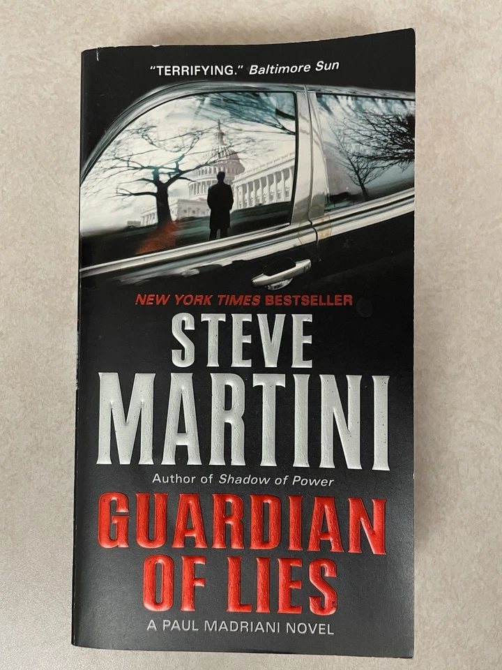 LOT Of 7 Steve Martini James Patterson Jeffrey Deaver Thrillers Fiction Paperbac - Imagem 4 de 4