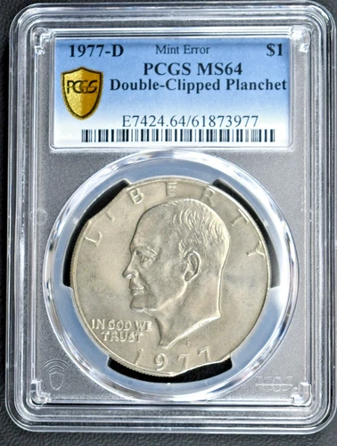 1977-D Eisenhower Dollar — photo from the most recent tracked eBay sale