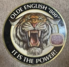 1983 Blitz Weinhard Vintage Olde English 800 Beer Sign OE Malt Liquor Beer