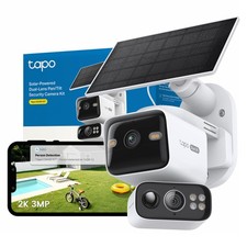 C425 KIT 2K 4MP QHD Battery Solar Security Camera Outdoor Wireless 150° Super