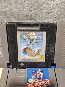 Lot of 7 NES Games Nintendo Castlevania II Bible Adventures Tecmo Bowl Spy...