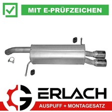 Endschalldämpfer für Ford Fiesta VI 1.6 ST 10703