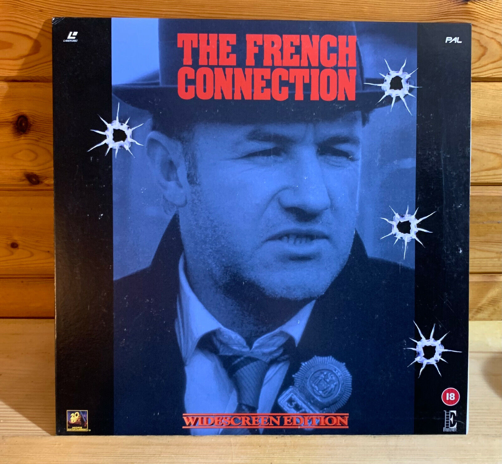The Superlatite French Connection Gene Hackman Schneider Roy CLV PAL Laserdi famous