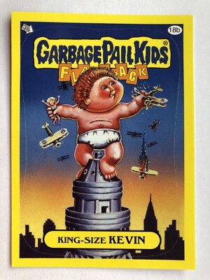 Garbage Pail Kids Topps Sticker 2011 Flashback Series 3 King Size Kevin 18b