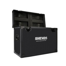 SHEHDS Flightcase 2in1 of Original 19x15W RGBW Wash Zoom Moving Head Lighting