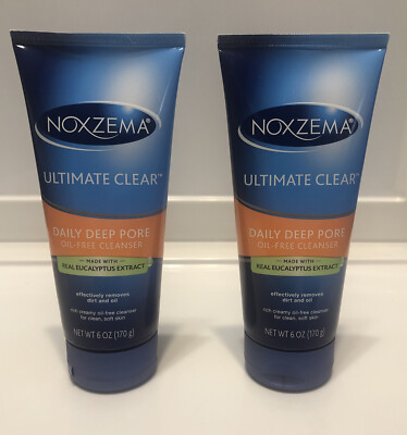 noxzema ultimate clear daily deep pore cleanser