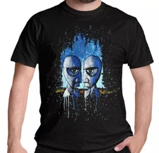 Pink Floyd 'The Division Bell' Graphic T-Shirt, Heavy Cotton T-shirt, Size S-5XL