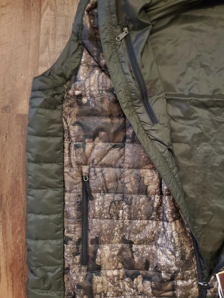 Drake Waterfowl MST Synthetic Down Pac Vest Realtree Timber XL - Image 2 of 3