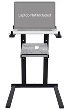 Rockville Folding Laptop+Recording Interface Stand For Mackie Big Knob Studio+