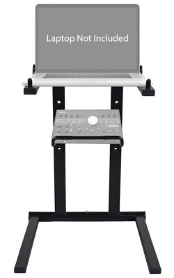 Rockville Folding Laptop+Recording Interface Stand For Mackie Big Knob Studio+