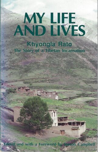 My Life and Lives by Rato Khyongla pbk  ~ SIGNED ~ reincarnated Tibetan monk - Picture 1 of 1
