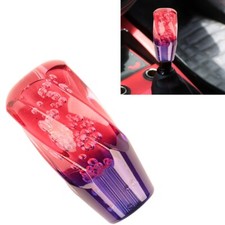 Jdm 100mm Purplered Crystal Bubble Shift Knob Manual Gear Shifter M8 M10 M12