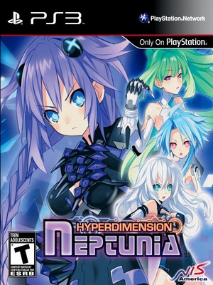 Hyperdimension Neptunia PS3 BOX ART Glossy POSTER Unframed B0311