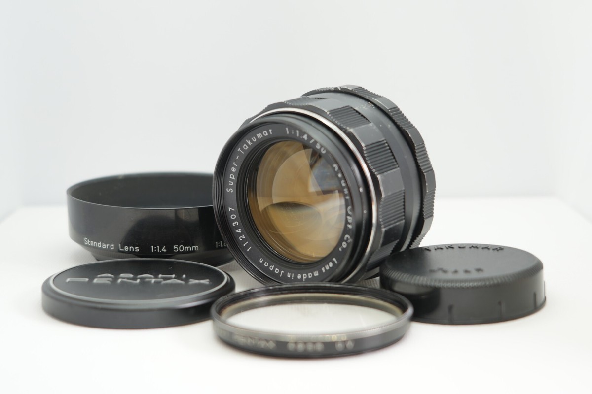 Pentax SP 　 Super Takumar 50mm f1.8 8 Element [NEAR MINT] PENTAX Super Takumar 50mm f1.4 Model MF Lens