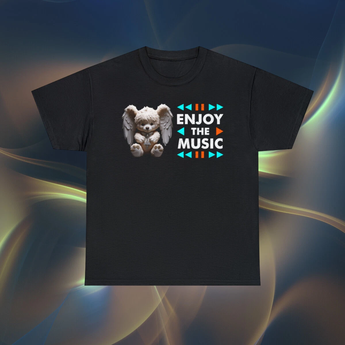 Urban Street Wear Unisex: Angel Bear Enjoy The Music