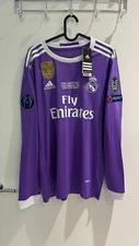 Real Madrid 2016-17 Away Shirt RONALDO NO.7 - CHAMPIONS LEAGUE EDITION