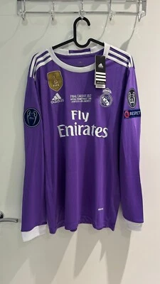 ADIDAS Real Madrid 2016-17 Away Shirt RONALDO NO.7 - CHAMPIONS LEAGUE EDITION