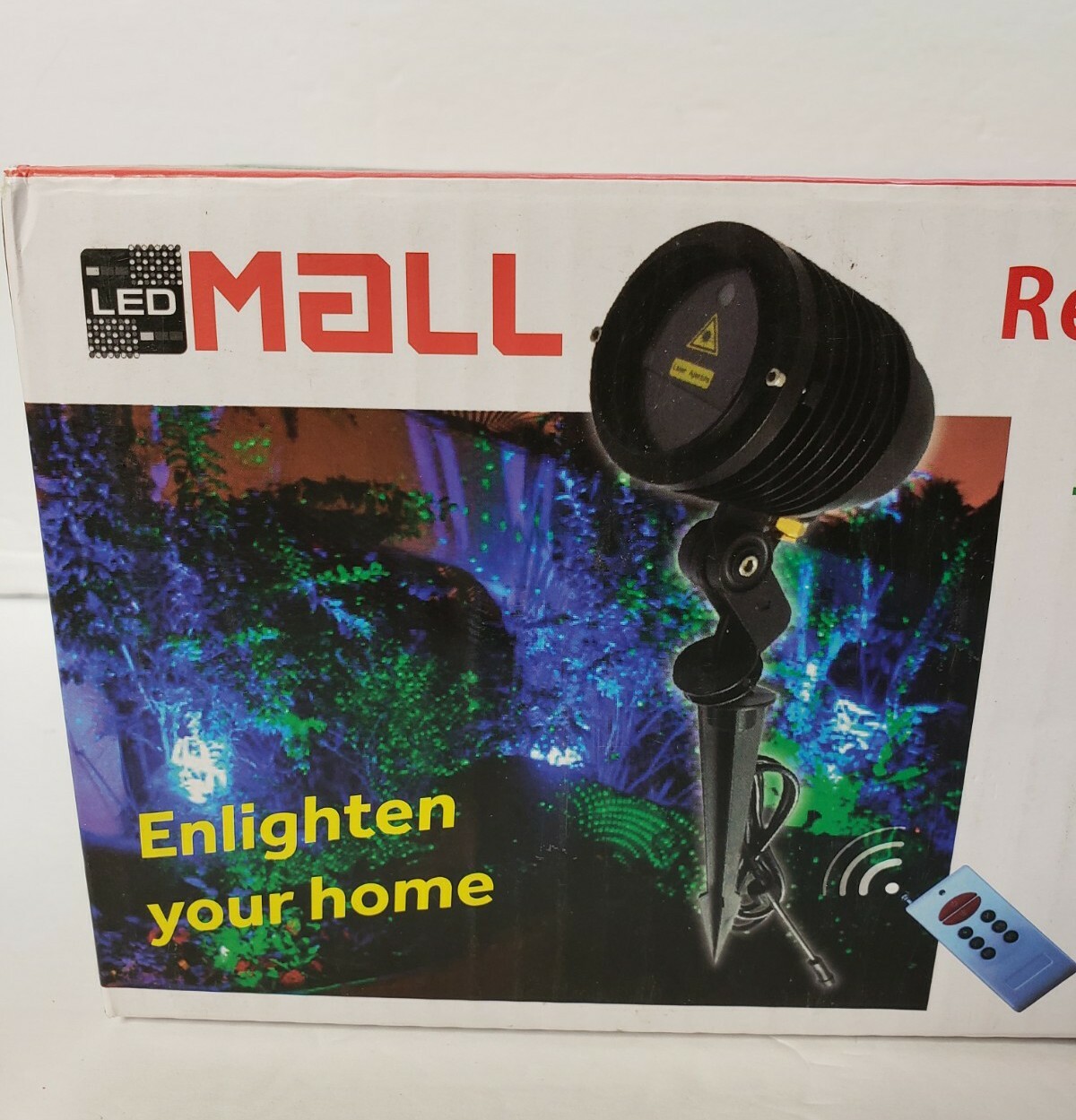 LedMAllRemote Controllable RGB Moving Laser Outdoor Garden Landscape