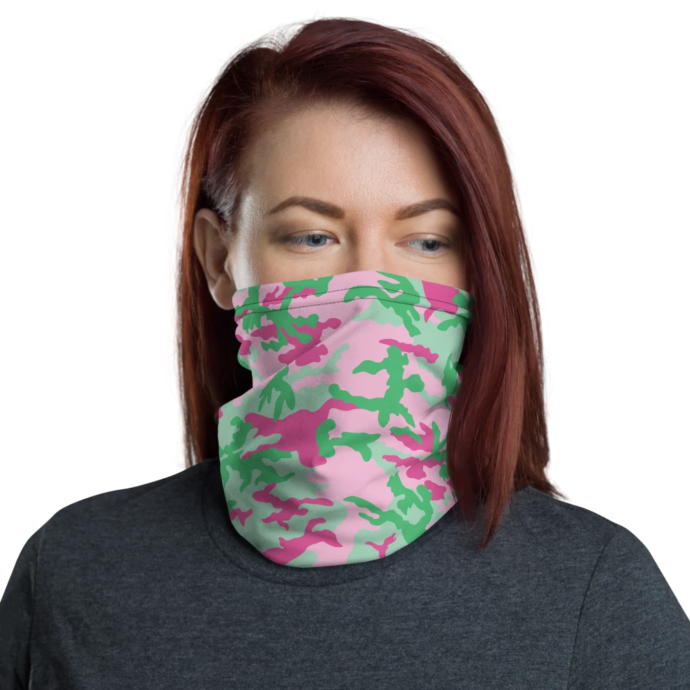 Green and Pink ERDL Camouflage Neck Gaiter
Opens in a new window or tab