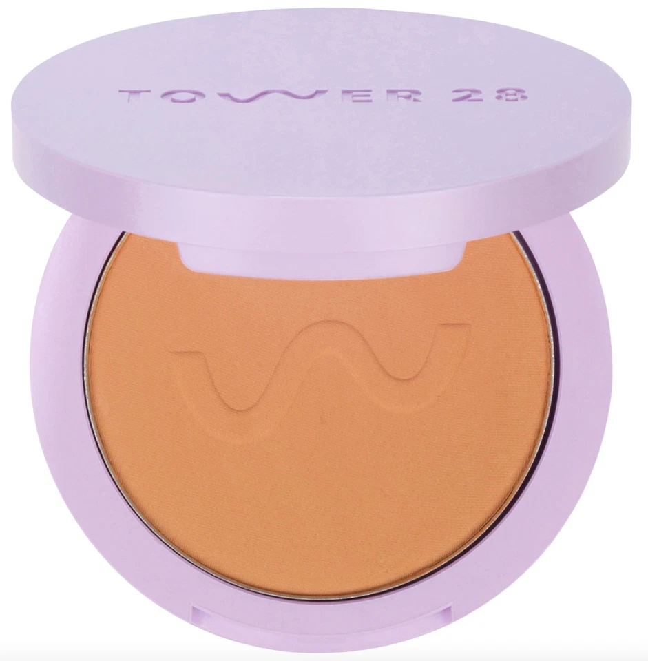 Tower 28 Beauty GetSet Blur + Set Pressed Powder ~ HERMOSA HONEY ~ .35 Oz / 10g - Image 4 of 4