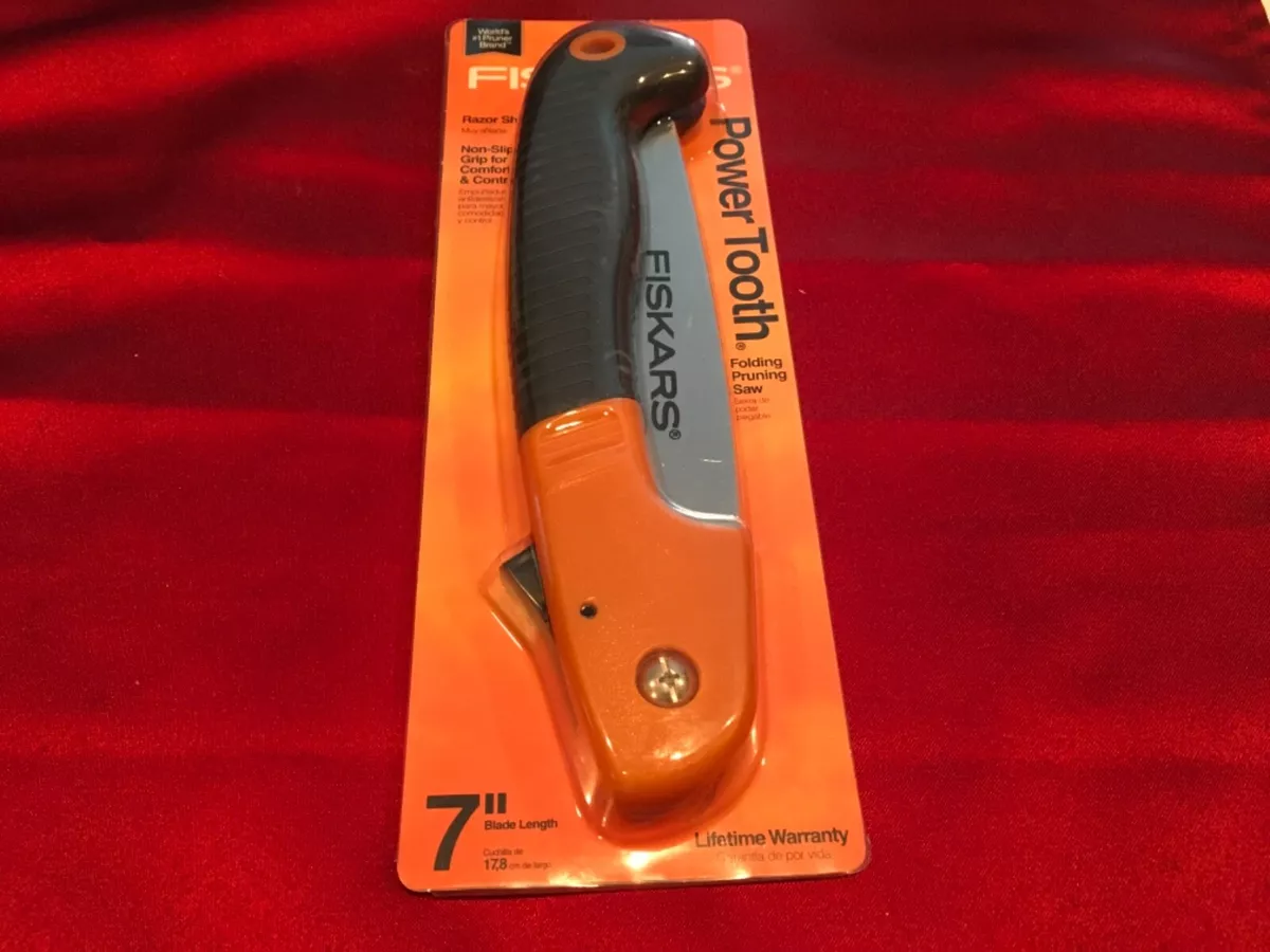 Fiskars 7 Inch Blade Folding Pruning Saw 9368 Power Tooth Blade eBay