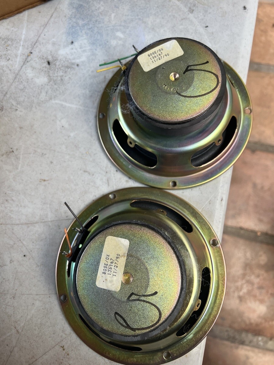 Bose AM -5 two 6.5 woofers from subwoofer | eBay