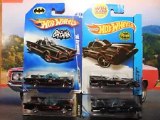 HOT WHEELS 1966 TV Series Classic Batmobile LOT 4 DC CITY 75TH Faster Than Ever