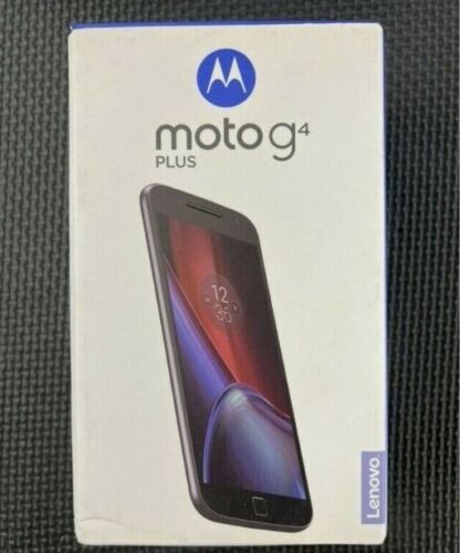 Motorola Moto G 4 Plus XT1644 Unlocked Smartphone 64GB Black - Picture 1 of 4