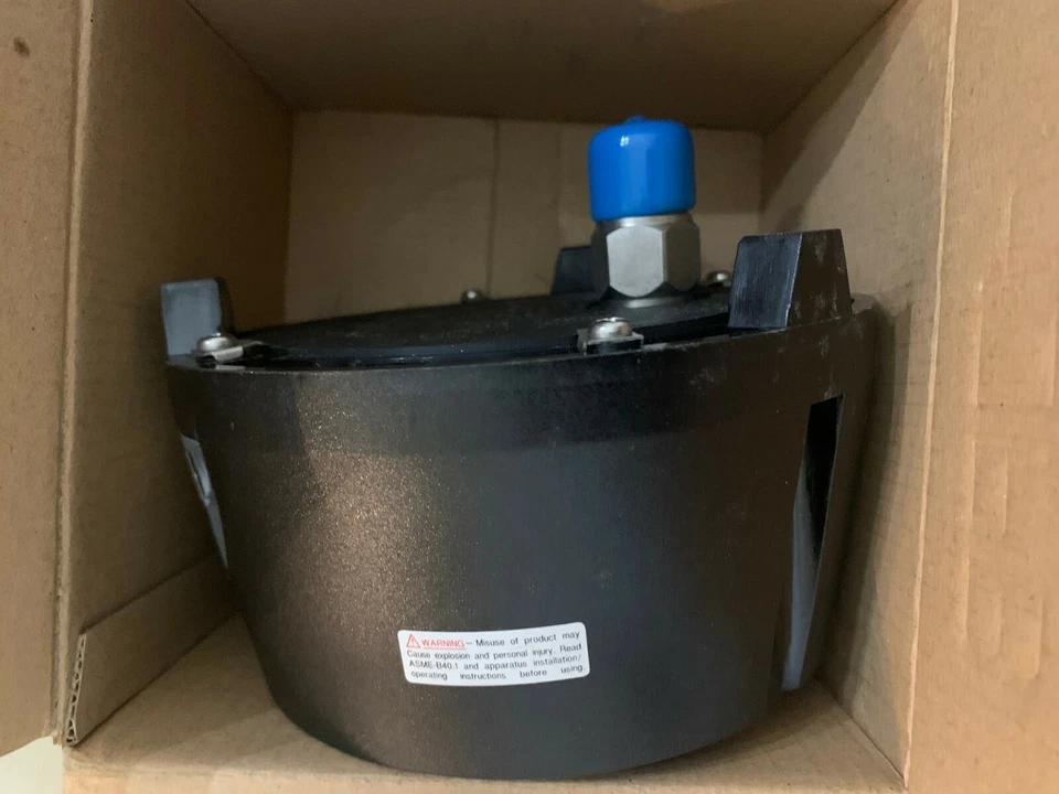 REOTEMP 4.5" Solid Front Process Gauge (Series PT45) 0-60 PSI, 1/2" BACK CONNECT - Image 4 of 4